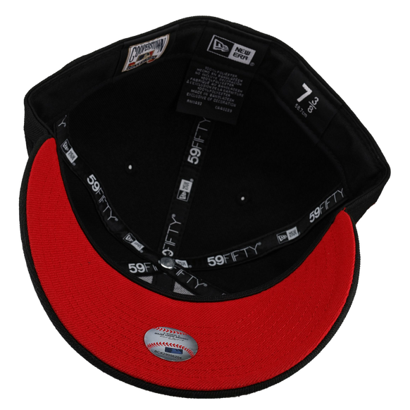 Anaheim Angels Celestial Metallic Blackout 2010 ASG (Red/Gold) 59Fifty Fitted Hat