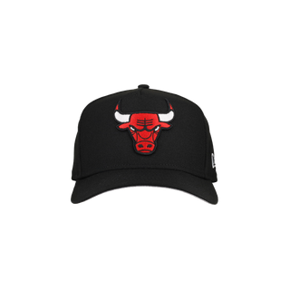 Chicago Bulls New Era 9Fifty A Frame Snapback Hat (Black)