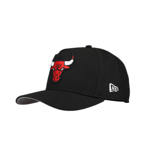 Chicago Bulls New Era 9Fifty A Frame Snapback Hat (Black)