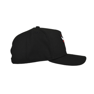 Chicago Bulls New Era 9Fifty A Frame Snapback Hat (Black)