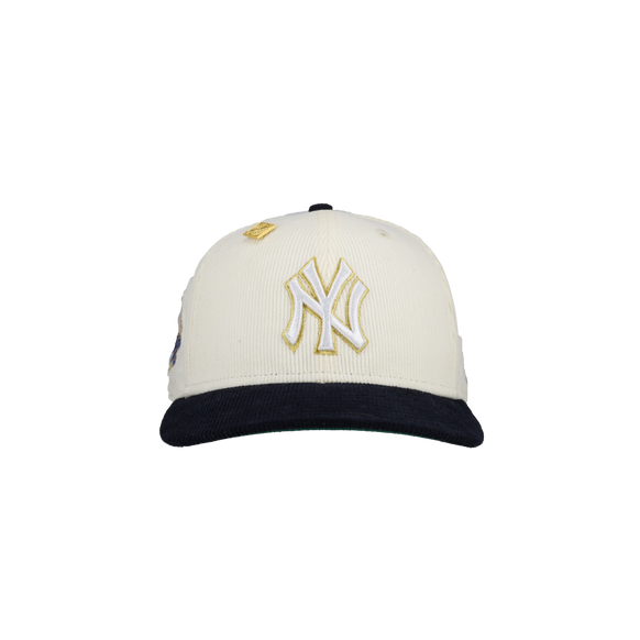 New York Yankees 1999 Chrome Metallic Corduroy Fitted Hat