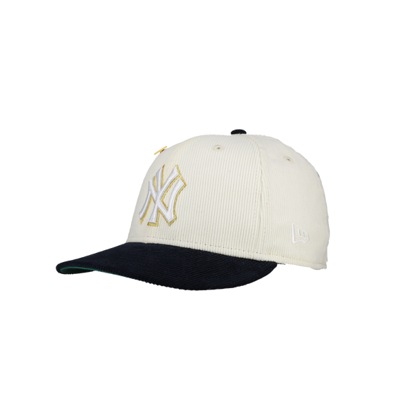 New York Yankees 1999 Chrome Metallic Corduroy Fitted Hat