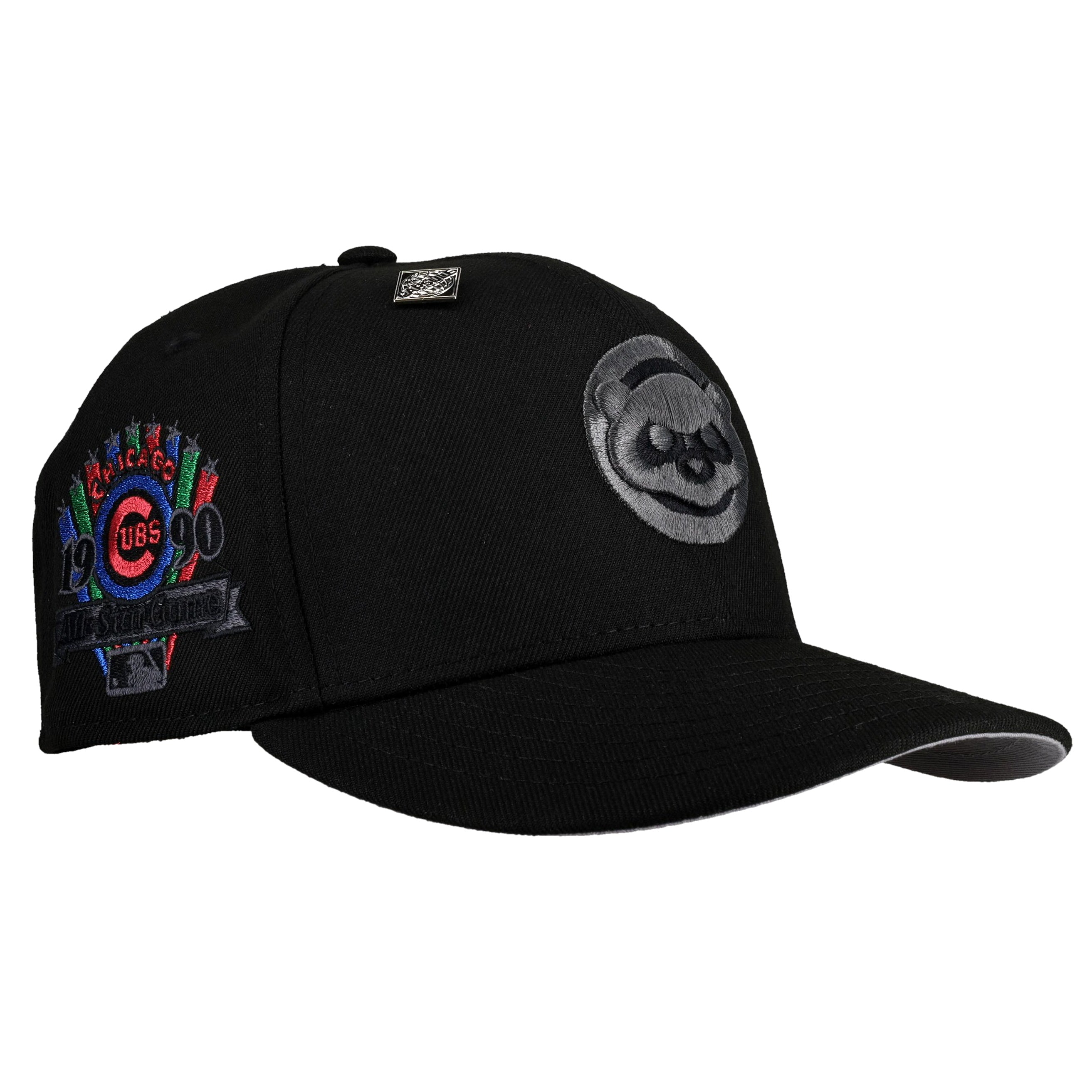 Chicago Cubs 1990 ASG Black Out/Metallic 59Fifty Fitted Hat