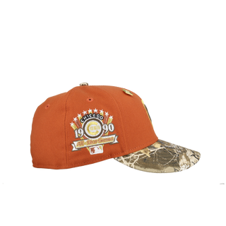 Chicago Cubs 1990 All Star Game Orange Camo Specialty Box 59Fifty Fitted Hat