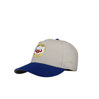 Chicago Cubs 1990 ASG 3 Tier Stone/Royal Metallic 59Fifty Fitted Hat