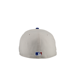 Chicago Cubs 1990 ASG 3 Tier Stone/Royal Metallic 59Fifty Fitted Hat