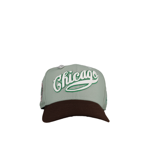 Chicago Cubs Wrigley Field Seafoam 59Fifty Fitted Hat