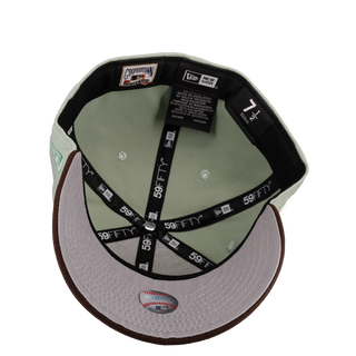 Chicago Cubs Wrigley Field Seafoam 59Fifty Fitted Hat