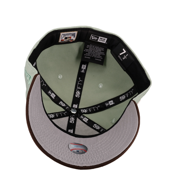 Chicago Cubs Wrigley Field Seafoam 59Fifty Fitted Hat