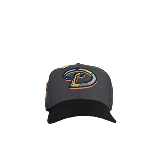 Arizona Diamondbacks 2001 WS Champions Graphite Black Metallic 59Fifty Fitted Hat