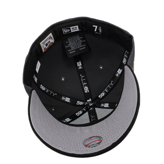 Arizona Diamondbacks 2001 WS Champions Graphite Black Metallic 59Fifty Fitted Hat