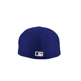 Los Angeles Dodgers 2024 World Series Trophy Blue/Grey 59Fifty Fitted Hat