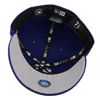 Los Angeles Dodgers 2024 World Series Trophy Blue/Grey 59Fifty Fitted Hat