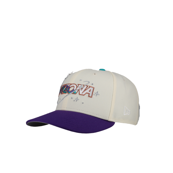 Arizona Diamondbacks 25th Anniversary Chrome Celestial Metallic 59Fifty Fitted Hat