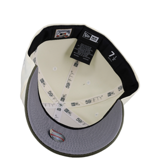 Arizona Diamondbacks 25th Anniversary Chrome Olive 59Fifty Fitted Hat