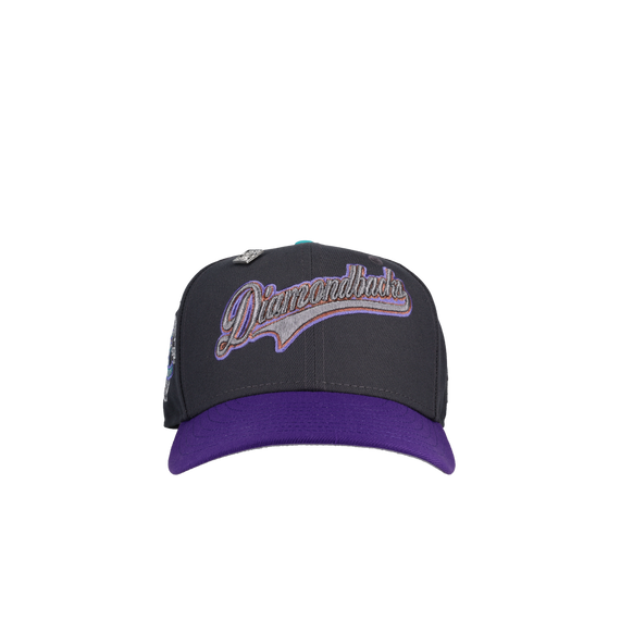 Arizona Diamondbacks 25th Anny Graphite Purple Metallic 59Fifty Fitted Hat