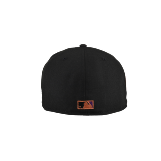 Arizona Diamondbacks 25th Anny Metallic Black Crown 59Fifty Fitted Hat (Copy)