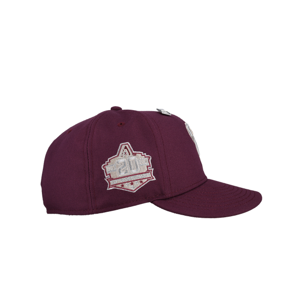 Arizona Diamondbacks 20th Anniversary Plum Metallic 59Fifty Fitted Hat