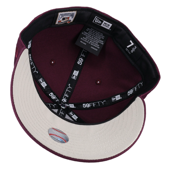 Arizona Diamondbacks 20th Anniversary Plum Metallic 59Fifty Fitted Hat