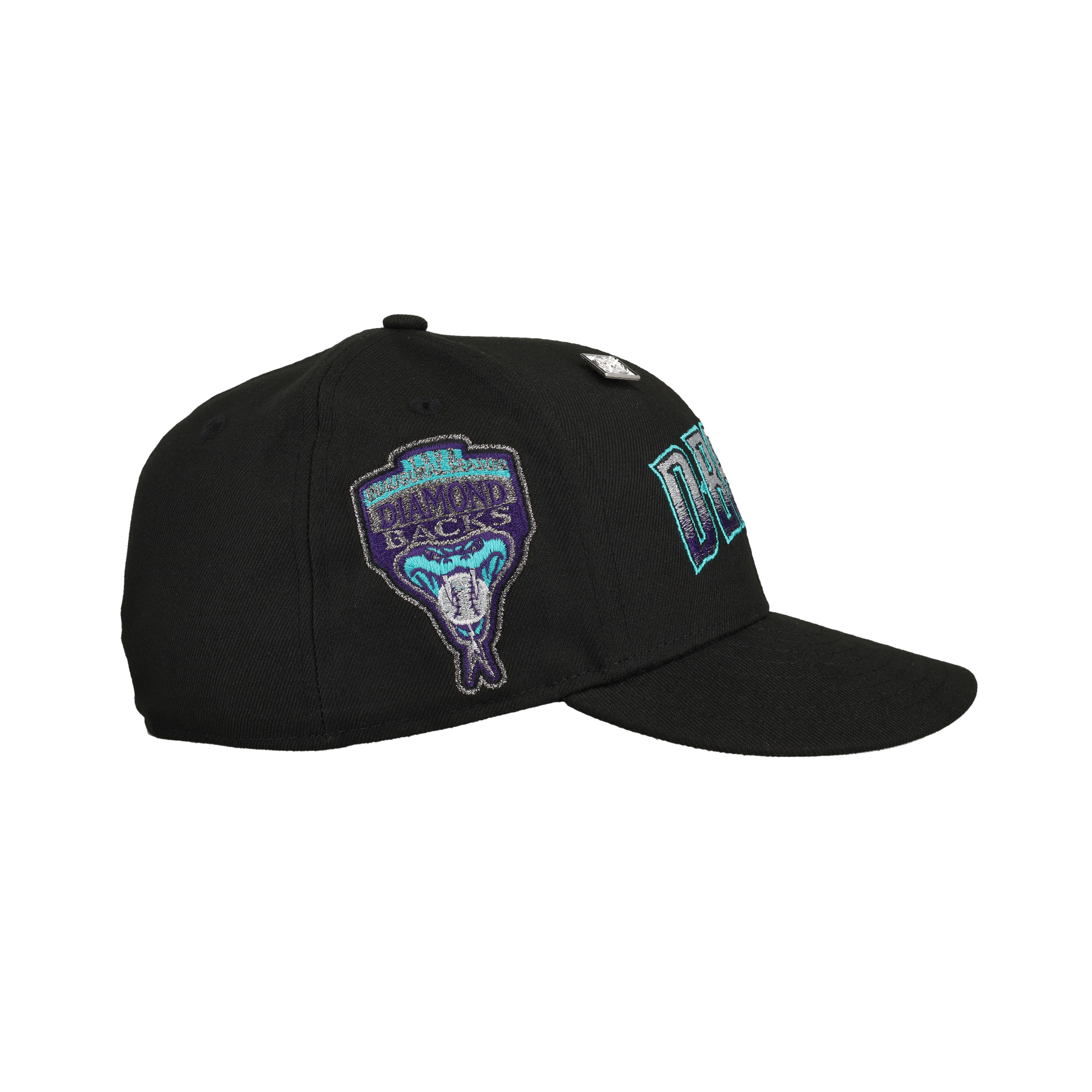 Arizona Diamondbacks 1998 Inaugural Metallic Script 59Fifty Fitted Hat