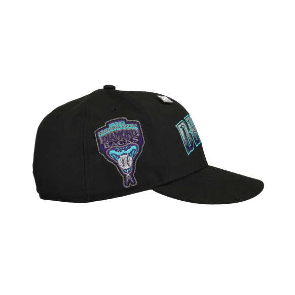 Arizona Diamondbacks 1998 Inaugural Metallic Script 59Fifty Fitted Hat