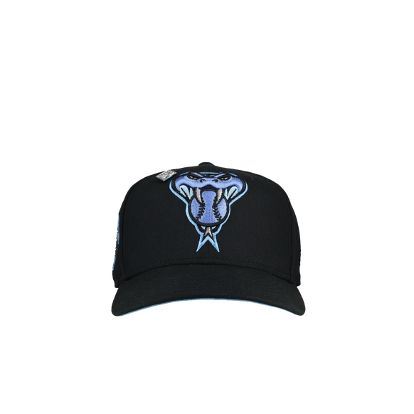 Arizona Diamondbacks 25th Anny Black Icey Metallic 59Fifty Fitted Hat