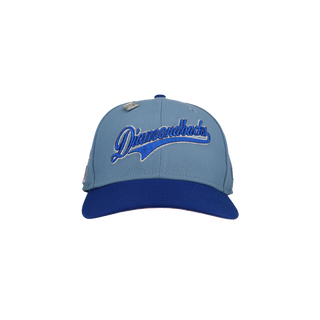 Arizona Diamondbacks 1998 Inaugural Script Metallic Blue 59Fifty Fitted Hat