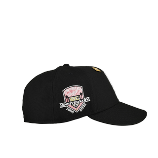 Los Angeles Dodgers 40th Anniversary Pink Black Gold Metallic 59Fifty Fitted Hat