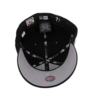 Los Angeles Dodgers 40th Anniversary Pink Black Gold Metallic 59Fifty Fitted Hat