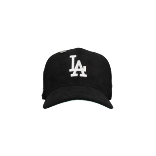 Los Angeles Dodgers 60th Anniversary Black Corduroy Metallic 59Fifty Fitted Hat