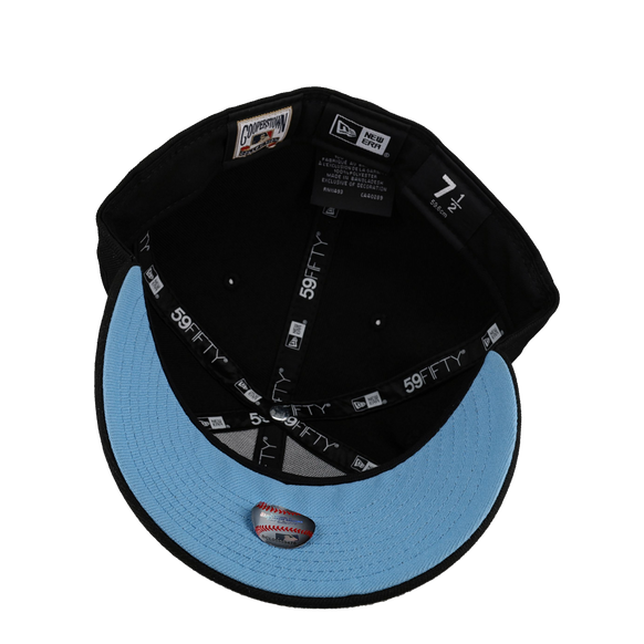 Los Angeles Dodgers 40th Anniversary Black Gold Metallic 59Fifty Fitted Hat