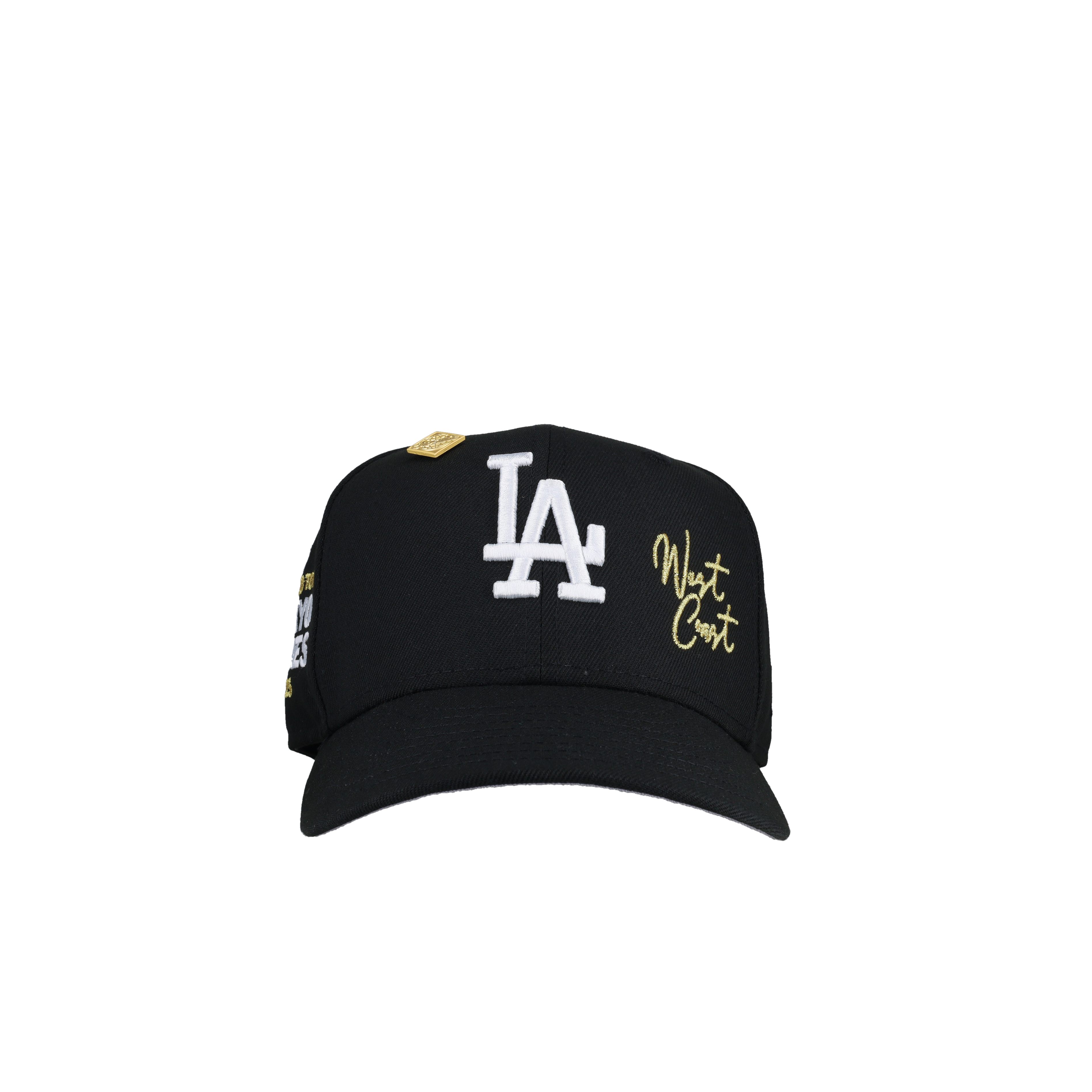 Los Angeles Dodgers 2025 Tokyo Series Black/Gold Metallic 59Fifty Fitted Hat