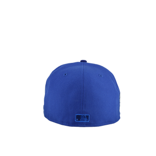 Los Angeles Dodgers 2025 Tokyo Series Two Tone Blueberry Metallic 59Fifty Fitted Hat