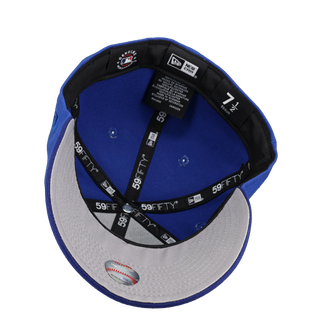 Los Angeles Dodgers 2025 Tokyo Series Two Tone Blueberry Metallic 59Fifty Fitted Hat