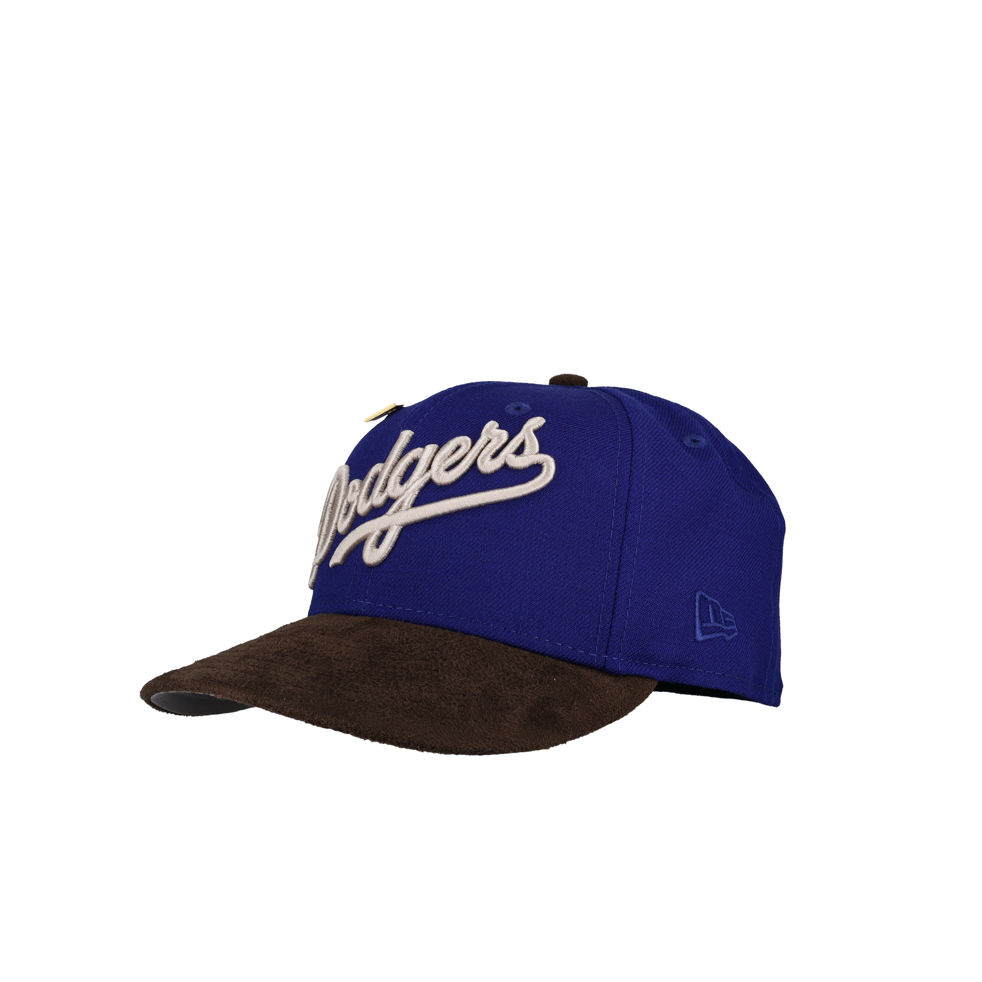 Los Angeles Dodgers 2025 Tokyo Series Royal Brown Suede Metallic 59Fifty Fitted Hat