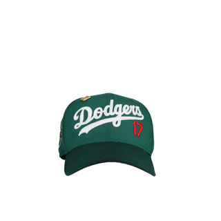 Los Angeles Dodgers "Dodger Stadium" 2-Tone Green White Metallic 59Fifty Fitted Hat