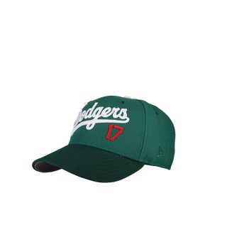 Los Angeles Dodgers "Dodger Stadium" 2-Tone Green White Metallic 59Fifty Fitted Hat