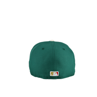 Los Angeles Dodgers "Dodger Stadium" 2-Tone Green White Metallic 59Fifty Fitted Hat