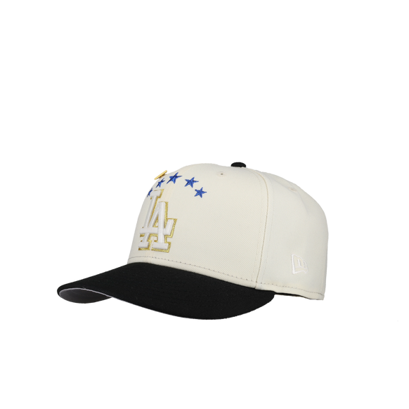 Los Angeles Dodgers Metallic Stars 50th Anniversary 59Fifty Fitted Hat