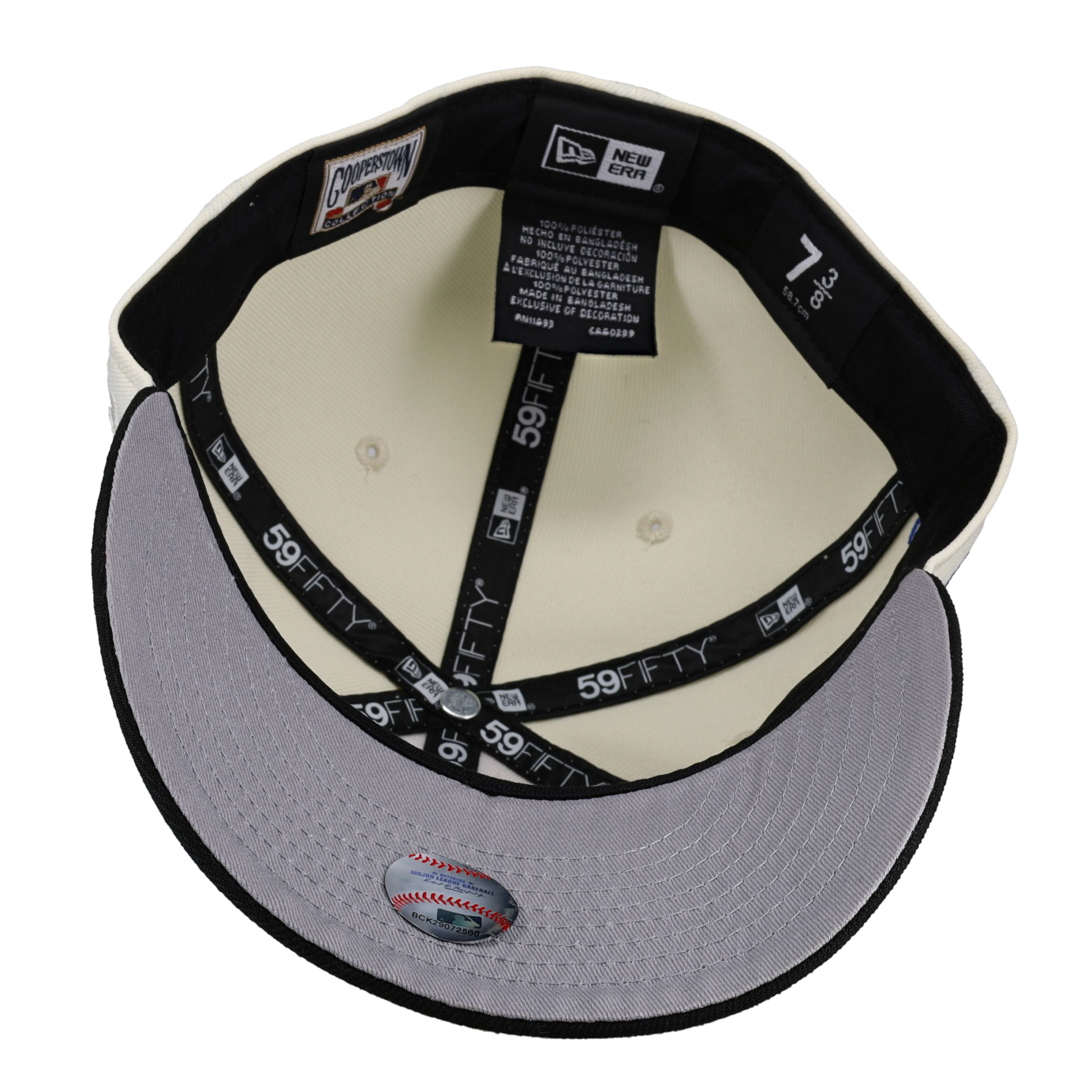 Los Angeles Dodgers Metallic Stars 50th Anniversary 59Fifty Fitted Hat