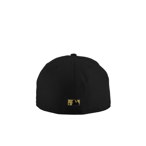 Los Angeles Dodgers 2024 World Series Chainstitch Gold Metallic 59Fifty Fitted Hat