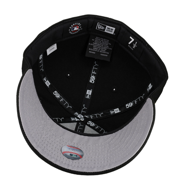 Los Angeles Dodgers 2024 World Series Chainstitch Gold Metallic 59Fifty Fitted Hat