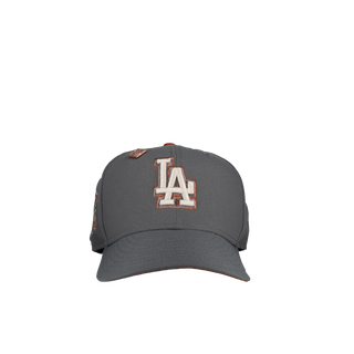 Los Angeles Dodgers Storm Grey 40th Anniversary Metallic 59Fifty Fitted Hat