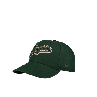 Los Angeles Dodgers 50th Anniversary Green Metallic 59Fifty Fitted Hat