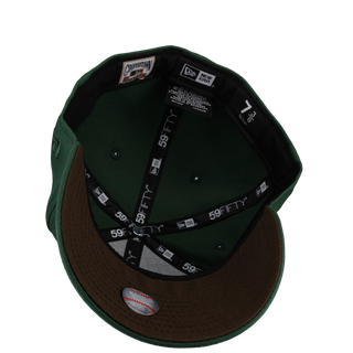 Los Angeles Dodgers 50th Anniversary Green Metallic 59Fifty Fitted Hat