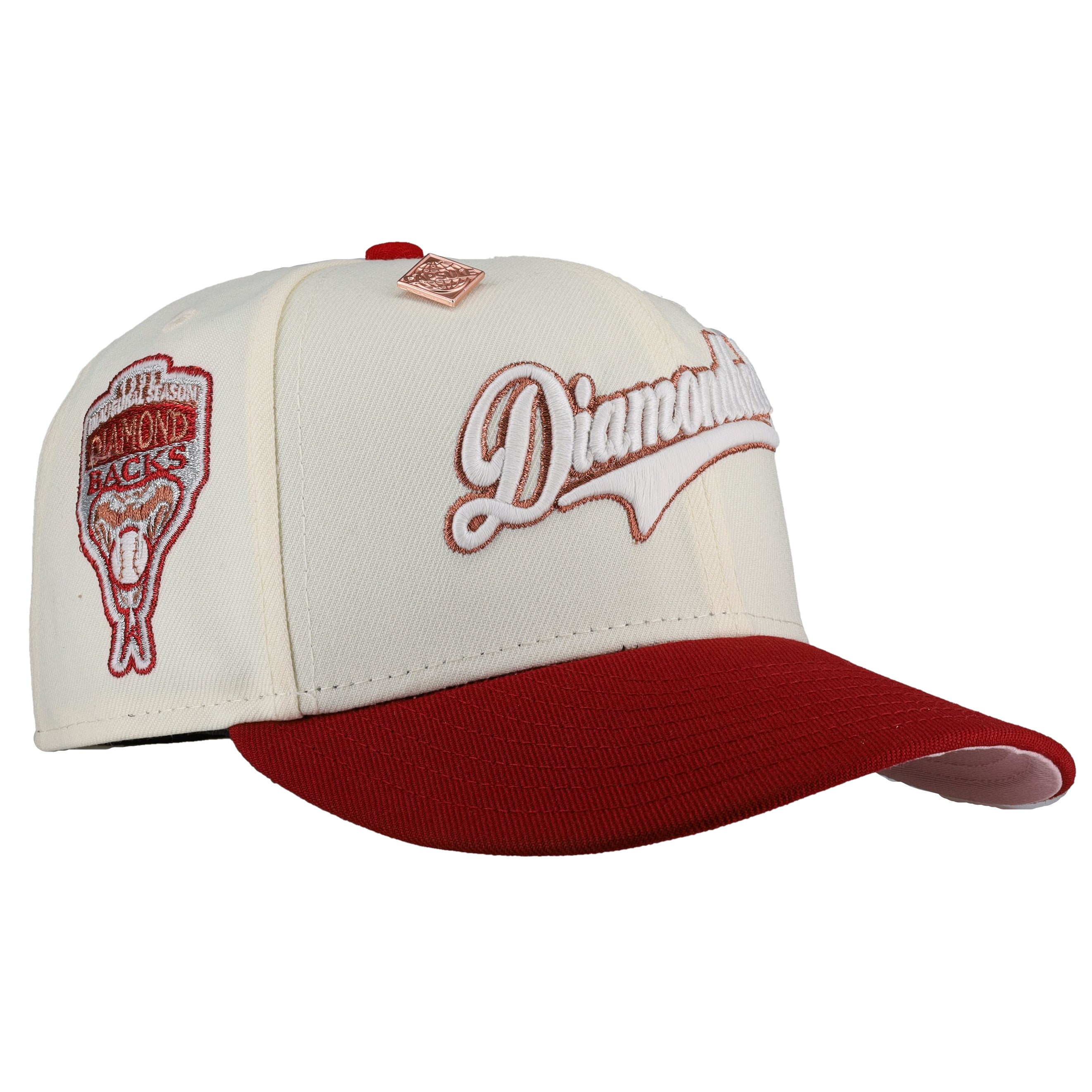 Arizona Diamondbacks 1998 Inaugural Chrome Pinky 59Fifty Fitted Hat