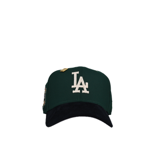 Los Angeles Dodgers 40th Anniversary Green Navy Corduroy Metallic 59Fifty Fitted Hat