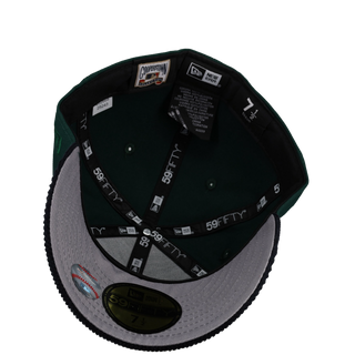 Los Angeles Dodgers 40th Anniversary Green Navy Corduroy Metallic 59Fifty Fitted Hat