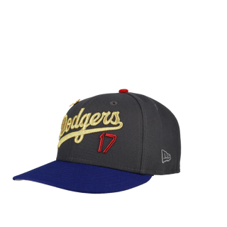 Los Angeles Dodgers Graphite Gold Blue Japan Metallic 59Fifty Fitted Hat