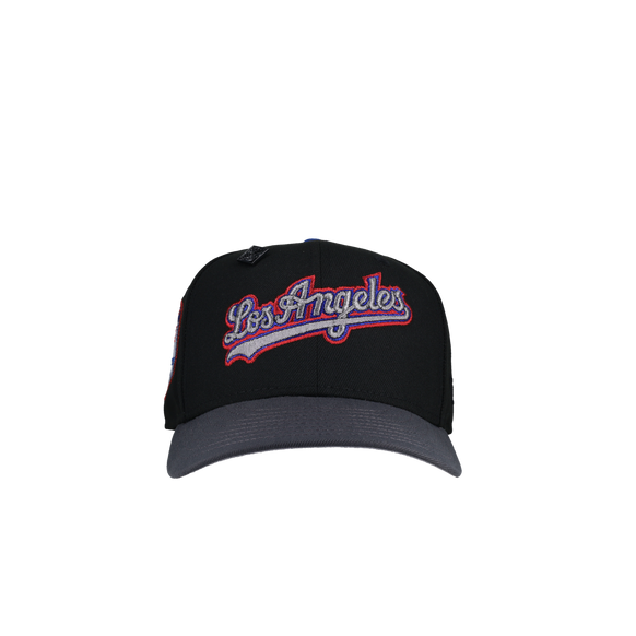 Los Angeles Dodgers Olympic Stadium Black/Graphite Metallic 59Fifty Fitted Hat